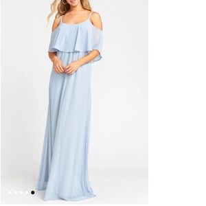 Show Me Your Mumu Caitlin Ruffle Maxi Dress